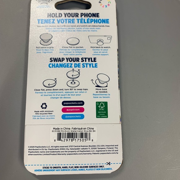 New in package Premium Popsocket Watermelon Slice - Picture 2 of 2